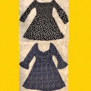 Lot of two new adorable daisy spring dresses.